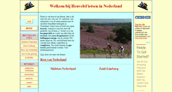 Desktop Screenshot of heuvelsfietsen.nl